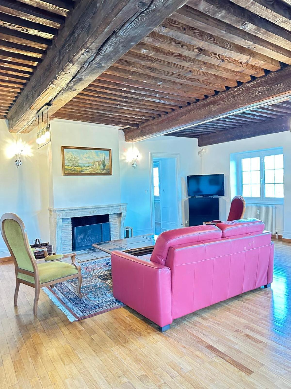 Sejourner Au Chateau De La Roue Grand Appartement Lissieu المظهر الخارجي الصورة